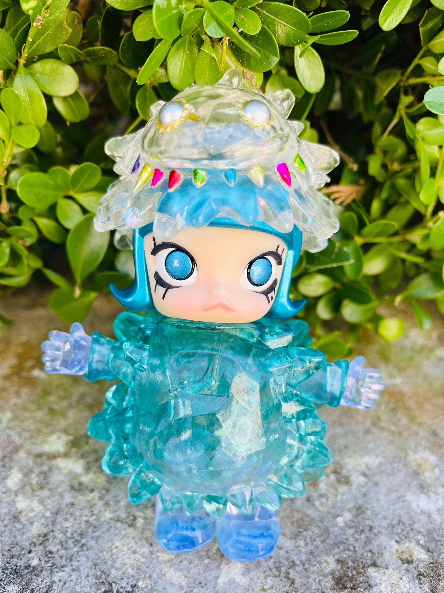 POP MART Erosion Molly Costume | Ice Liquid Molly | 100%